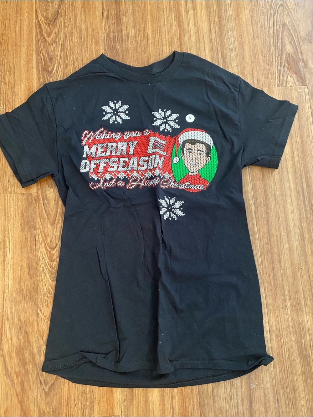 Chase Elliott "Merry Offseason" Ugly Christmas Graphic T-Shirt